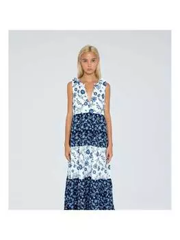 Платье до колена Pepe Jeans, цвет marineblau/wei