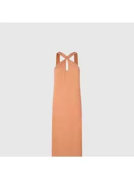 Платье до колена Pepe Jeans Kleid, оранжевый