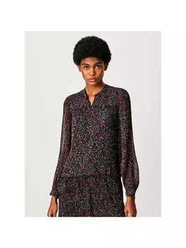 Платье до колена Pepe Jeans, разноцветный