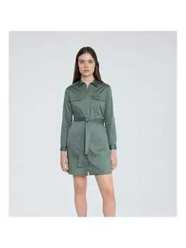 Платье до колена Pepe Jeans, зеленый