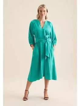 Платье до колена Seidensticker, бирюзовый