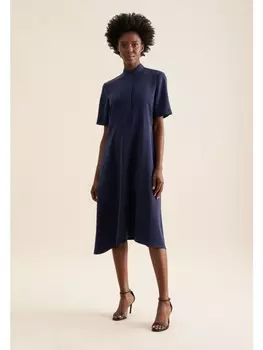 Платье до колена Seidensticker, темно-синий
