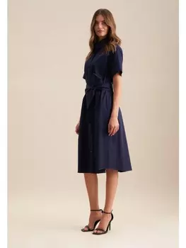Платье до колена Seidensticker, темно-синий