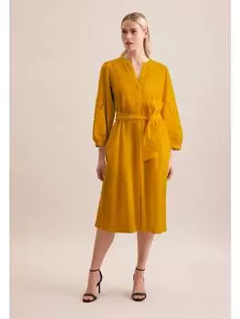 Платье до колена Seidensticker, желтый