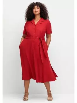 Платье до колена sheego by Joe Browns, красный