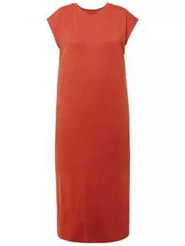 Платье до колена Studio Untold, цвет ziegelrot