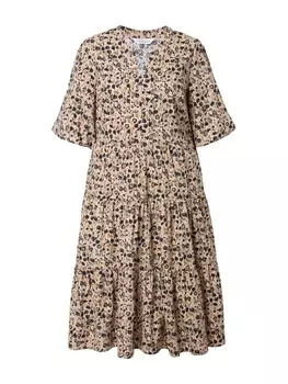 Платье до колена Studio Untold, песочный