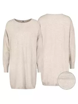 Платье до колена Sublevel Strickkleid, кремовый