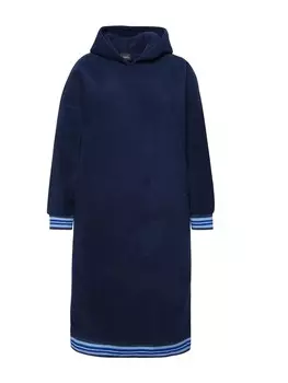 Платье до колена Ulla Popken Kleid, цвет nachtblau