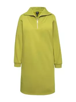 Платье до колена Ulla Popken Kleid, цвет avocado grn