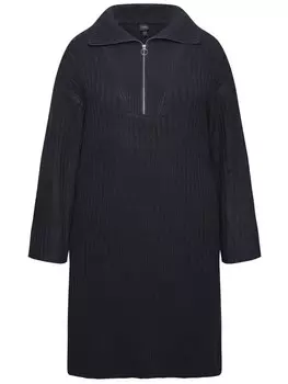 Платье до колена Ulla Popken Midikleid, цвет marine
