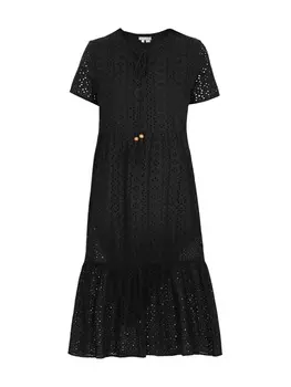 Платье до колена Usha, черный