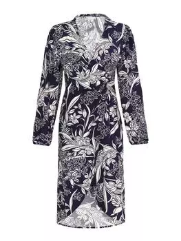 Платье до колена Usha, цвет navy offwhite