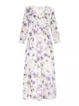 Платье до колена Usha, цвет violet multicolor