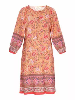Платье до колена usha FESTIVAL, цвет orange multicolor
