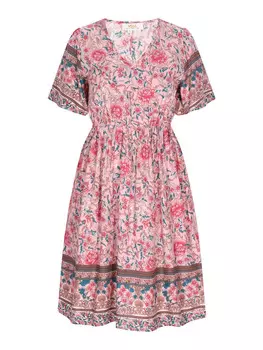Платье до колена usha FESTIVAL, цвет light rose multicolor