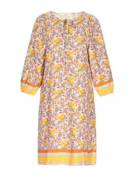 Платье до колена usha FESTIVAL, цвет yellow multicolor
