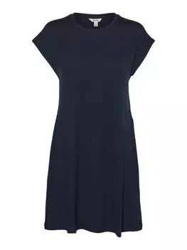 Платье до колена Vero Moda, цвет shirtkleid 'ava' marineblau