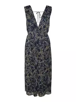 Платье до колена Vero Moda Kleid, цвет Navy Blazer