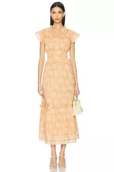 Платье до щиколотки Indira Cleobella, cecil blush print