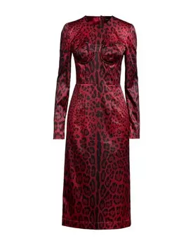 Платье Dolce&Gabbana, бордовый