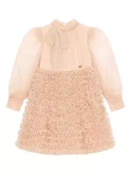 Платье Dolce & Gabbana Kids, серый