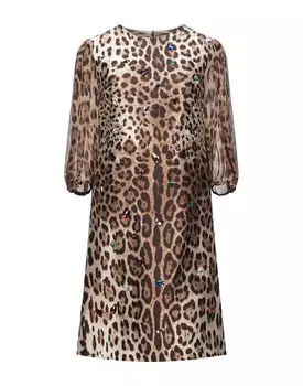 Платье Dolce&Gabbana, коричневый