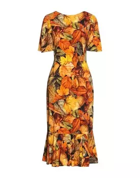 Платье Dolce&Gabbana, оранжевый