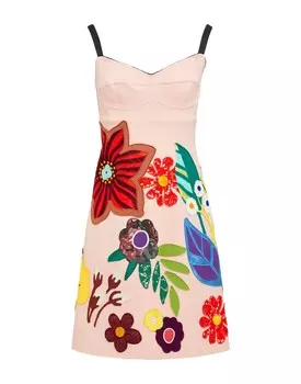 Платье Dolce&Gabbana, розовый