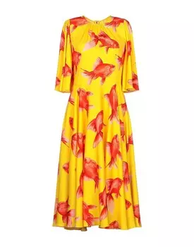 Платье Dolce&Gabbana, желтый