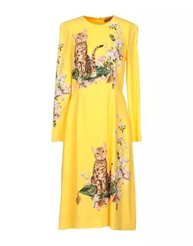 Платье Dolce&Gabbana, желтый