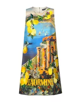 Платье Dolce&Gabbana, желтый