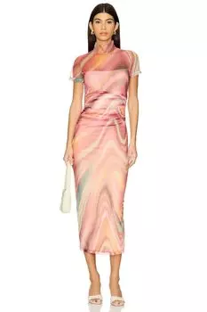 Платье Dominique Amanda Uprichard, alabaster