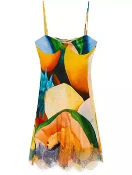 Платье Donde Esteban Salpicon, оранжевый