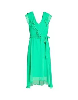 Платье Donna Karan, изумрудно-зеленый