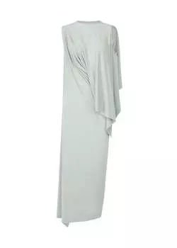 Платье drape jersey-48 Issey Miyake, серый