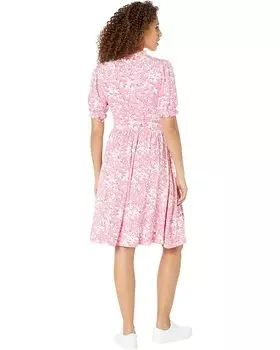 Платье Draper James Knit Kacey Dress, цвет Pink Multi