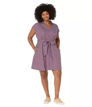 Платье Draper James, Plus Size Trisha Shirtdress in Multi Gingham