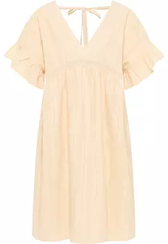 Платье DreiMaster, бежевый