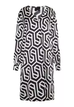 Платье DreiMaster Klassik Casnagie, цвет Black/Wool white