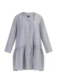Платье DreiMaster Langarm, цвет Dunkelmarine Streifen