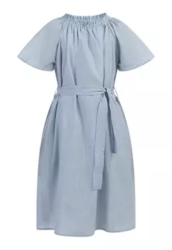 Платье DreiMaster Sommer, цвет Hellblaue Dnne Streifen