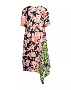 Платье Dries Van Noten, лососево-розовый