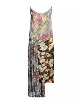 Платье Dries Van Noten, зеленый