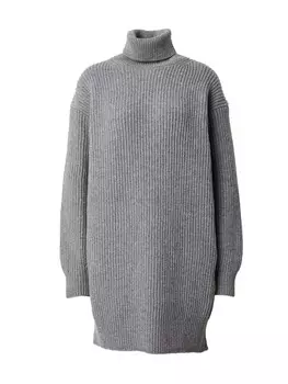 Платье DRYKORN Knitted dress JARDANY, цвет mottled grey