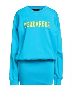 Платье Dsquared2, лазурный