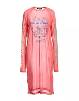 Платье Dsquared2, лососево-розовый