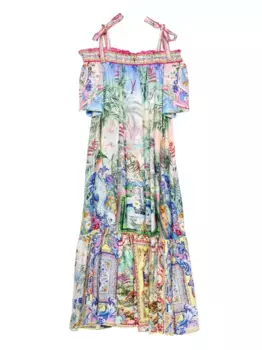 Платье «Дух Санта-Марии» Camilla, синий