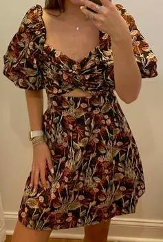 Платье Dusty Midnight в черном цвете moodie