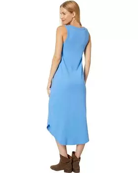 Платье Dylan by True Grit Jude Rib Knit V-Neck Dress, цвет Capri